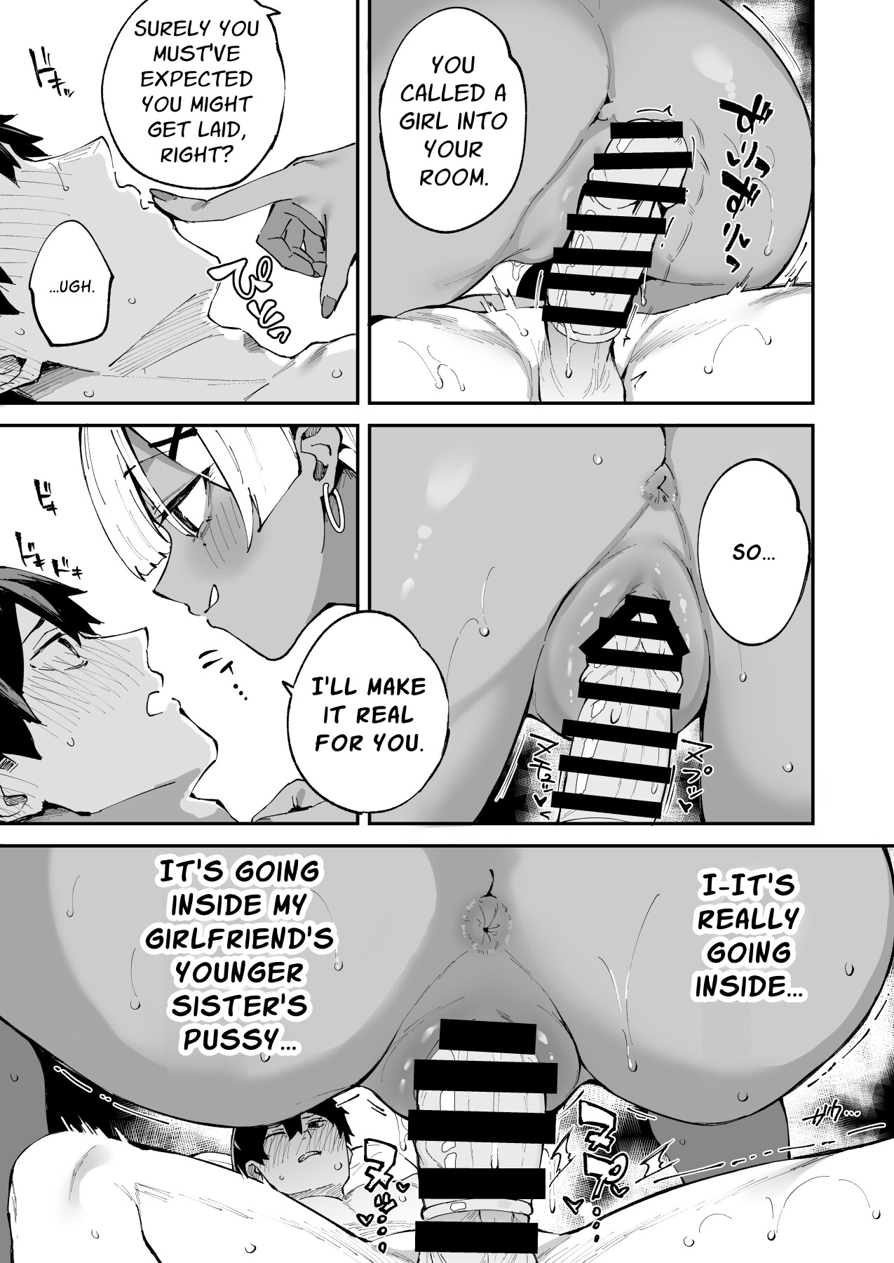 Hentai Manga Comic-I Called An Escort Service & My Girlfriend's Sister Turned Up-Read-24